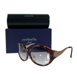 ▽▽ eyebrella アイブレラ フィール サングラス EB-20 デミブラウン Bランク