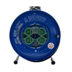 ▽▽ HATAYA コードリール サンデーレインボーリール 屋外用 30m SG-30K ブルー Sランク