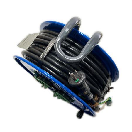  HATAYA コードリール サンデーレインボーリール 屋外用 30m SG-30K ブルー