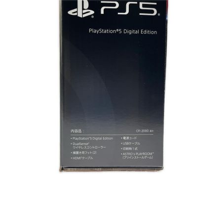   PS5 デジタルエディション CFl-2000 1TB