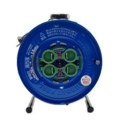 ▽▽ HATAYA コードリール サンデーレインボーリール 屋外用 30m SG-30K ブルー Sランク