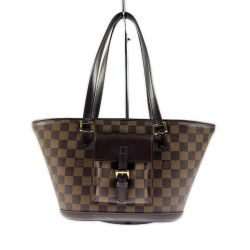 ▽▽ LOUIS VUITTON ルイヴィトン ダミエ マノスクPM N51121 ブラウン Bランク