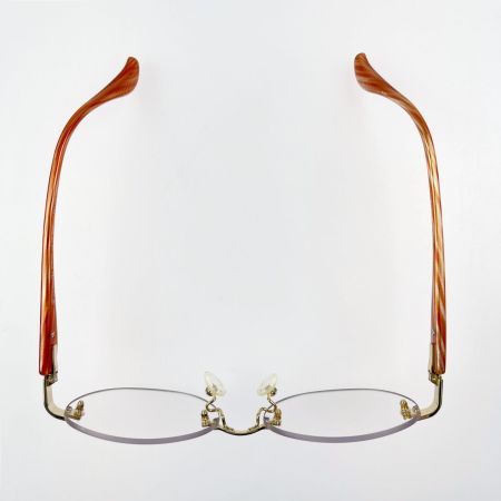  eyebrella アイブレラ クリアピュア サングラス EB-29 コーラルピンク