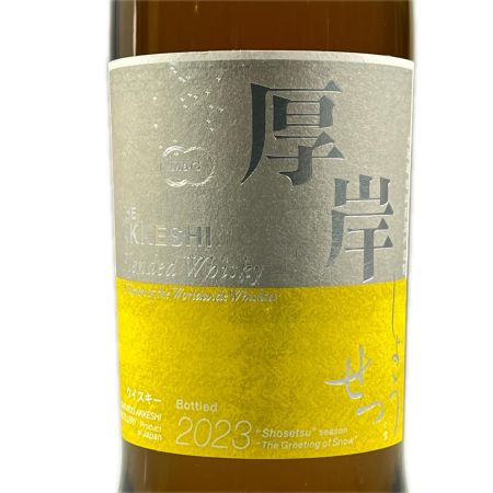 【北海道内限定発送】  厚岸 ブレンデッドウイスキー 小雪 しょうせつ 2023 700ml 未開栓