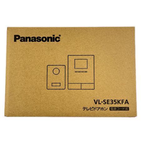  Panasonic パナソニック テレビドアホン 電源コード式 VL-SE35KFA 開封未使用品