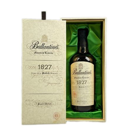  Ballantine's バランタイン ファウンダーズ リザーブ 1827 750ml 未開栓