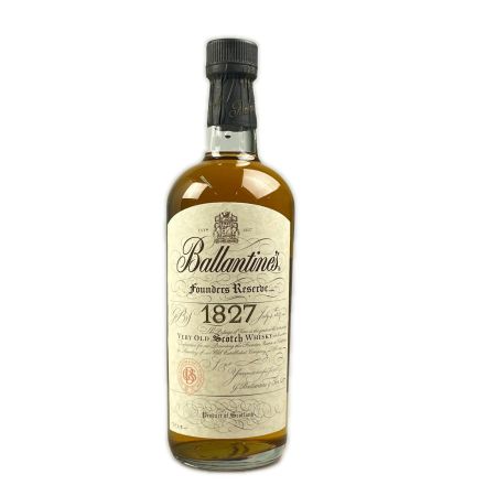  Ballantine's バランタイン ファウンダーズ リザーブ 1827 750ml 未開栓