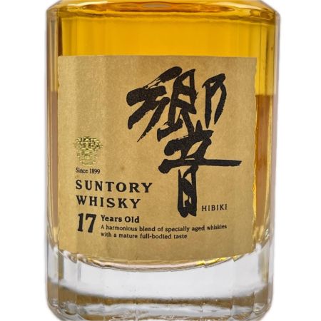 【北海道内限定発送】 HIBIKI サントリーヒビキ HIBIKI ヒビキ 響 17年 ミニボトル 50ml 未開栓