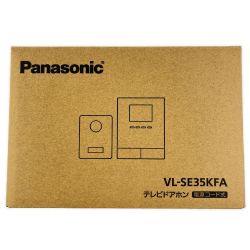 ▽▽ Panasonic パナソニック テレビドアホン 電源コード式 VL-SE35KFA 開封未使用品 Sランク