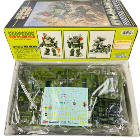 WAVE ウェーブ 1/24 スコープドッグ・レッドショルダー ダウンフォーム 未組立品