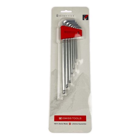  PB SWISS TOOLS スイスツールズ ボール付ロング六角棒レンチセット 212.LH-6CN