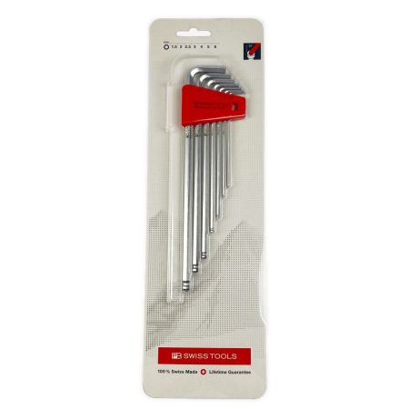  PB SWISS TOOLS スイスツールズ ボール付ロング六角棒レンチセット 212.LH-6CN