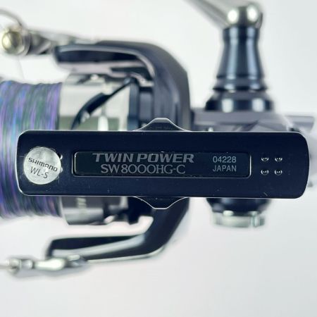 SHIMANO シマノ スピニングリール 21ツインパワー SW 8000HG 04228