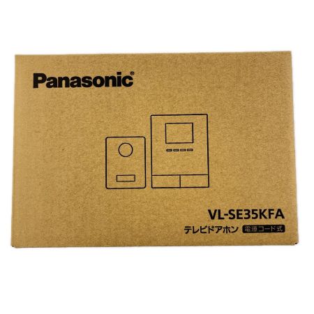 Panasonic パナソニック テレビドアホン 電源コード式 VL-SE35KFA 開封未使用品