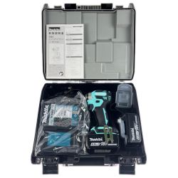 MAKITA マキタ 充電式インパクトドライバ 18V 6.0Ah TD173DGXTB ターコイズブルー Sランク