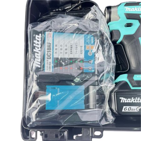 MAKITA マキタ 充電式インパクトドライバ 18V 6.0Ah TD173DGXTB ターコイズブルー