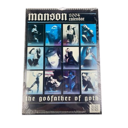 Marilyn Manson マリリンマンソン カレンダー2004
