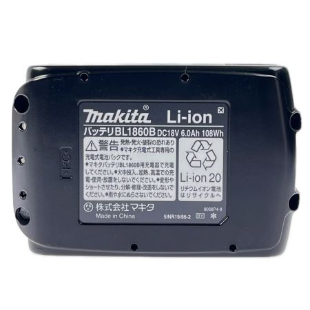 MAKITA マキタ 18Vリチウムイオンバッテリ 6.0Ah BL1860B