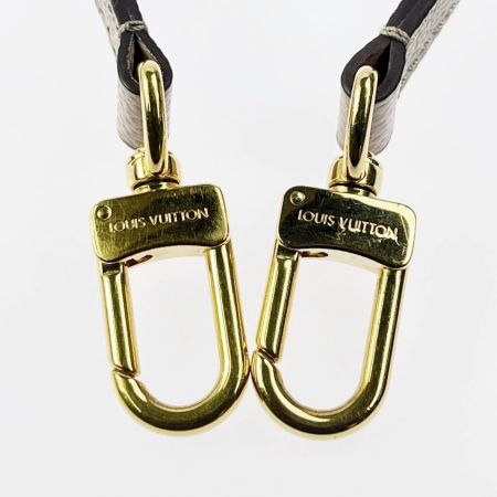 LOUIS VUITTON ルイヴィトン ショルダーストラップ 1.4cm幅 スナップフック 7段階調節可能 ベージュ