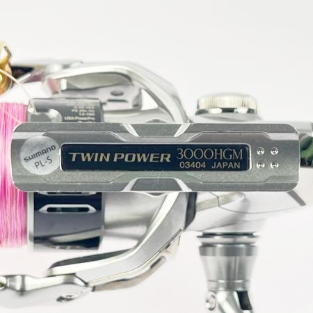 SHIMANO シマノ スピニングリール 15ツインパワー3000HGM 03404