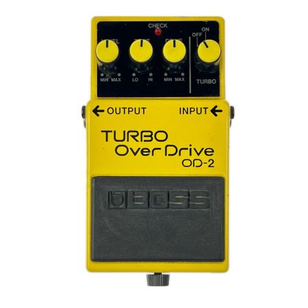 BOSS ボス TURBO OverDrive ターボオーバードライブ ACAアダプター仕様 OD-2