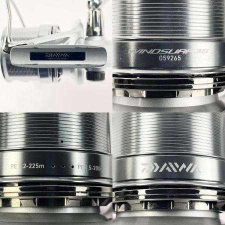 DAIWA ダイワ スピニングリール 10ウインドサーフ 35 細糸 059265 替えスプール付