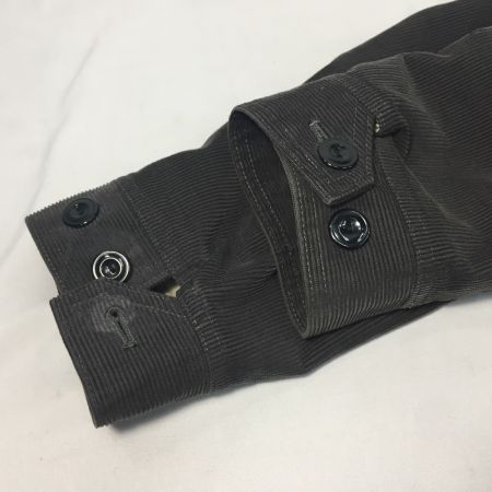  CALLE コーデュロイジャケット 襟レザー SIZE L グレー