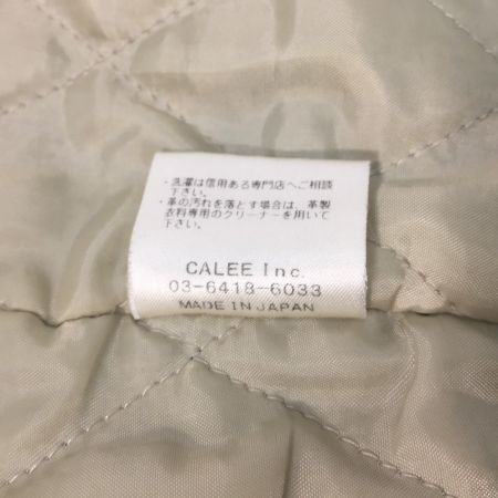  CALLE コーデュロイジャケット 襟レザー SIZE L グレー