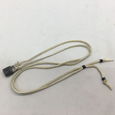  UNDERCOVER アンダーカバ－ 15SS Rロゴ SID シド 南京錠 レザーネックレス