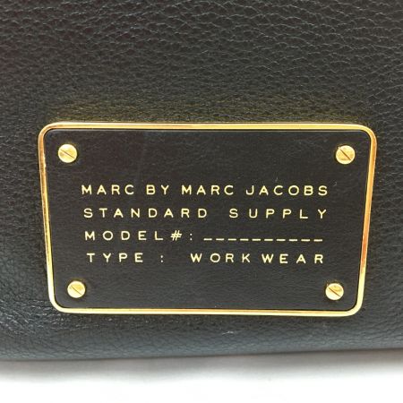  MARC BY MARC JACOBS マークバイマークジェイコブス 2way ショルダー トート バッグ レザー M0007185001 ブラック
