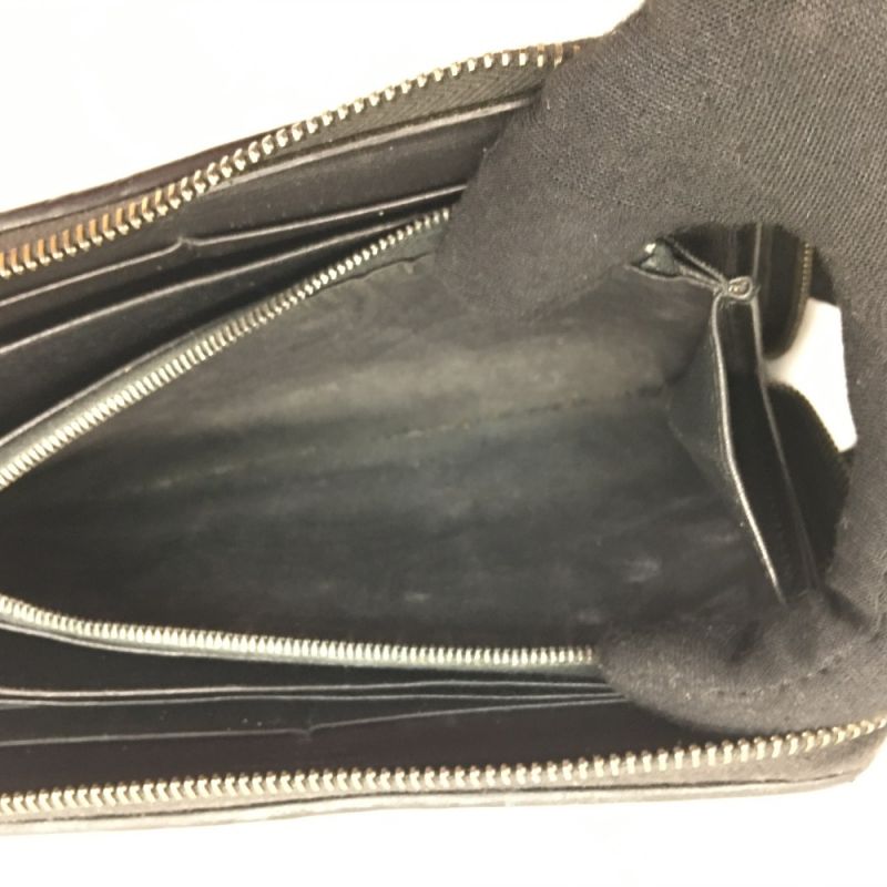 中古】 BOTTEGA VENETA ボッテガヴェネタ メンズ長財布 ラウンド