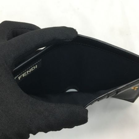  FENDI フェンディ レディース 二つ折り財布 キャナイエフ  8M0387･A0KK･188･7032 ブラック