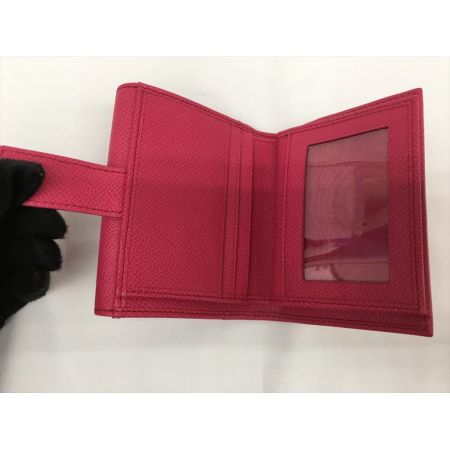  Ferragamo フェラガモ レディース 二つ折り財布 ガンチーニ ピンク