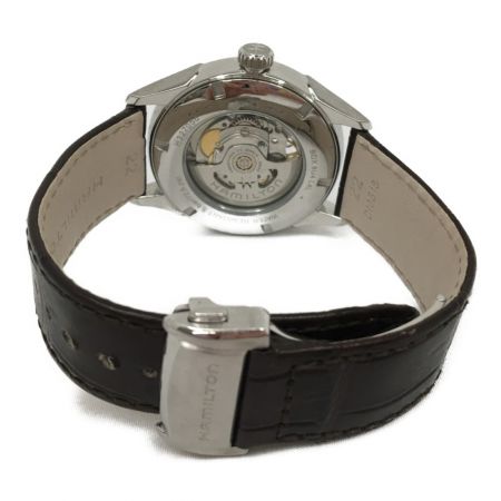  HAMILTON ハミルトン メンズ腕時計 自動巻き ジャズマスター ビューマチックオープンハート H327050