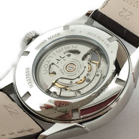  HAMILTON ハミルトン メンズ腕時計 自動巻き ジャズマスター ビューマチックオープンハート H327050