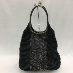  アンテプリマ レディースバッグ PVCワイヤーバッグ ブラック×メタリック ブラック Bランク