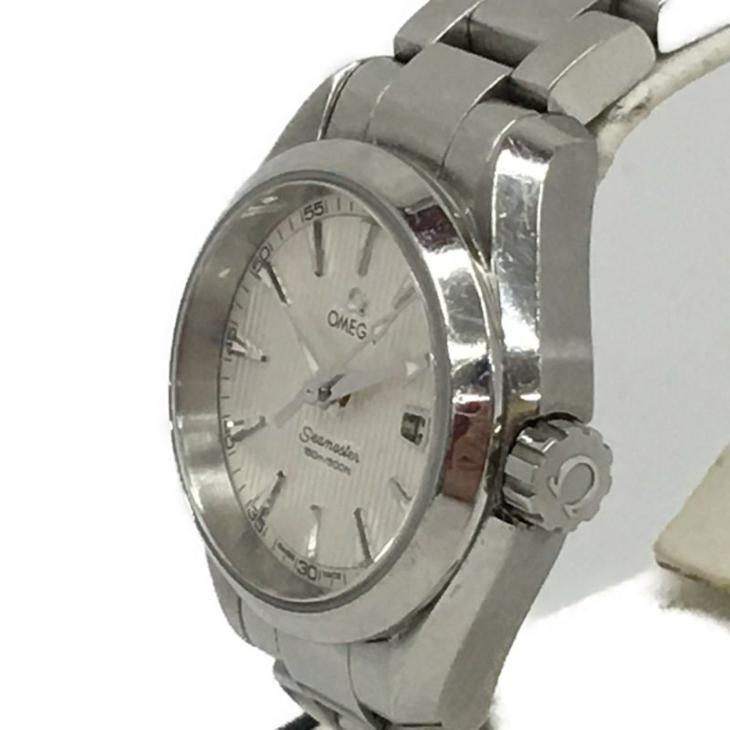 中古】 OMEGA レディース クオーツ シーマスター アクアテラ 150M 150 