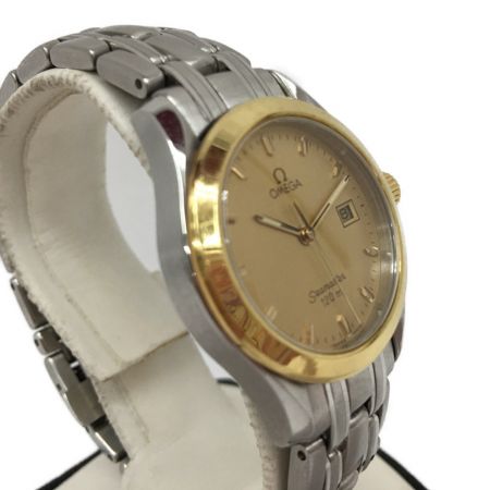  OMEGA オメガ レディース腕時計 クオーツ シーマスター デイト 120QZ