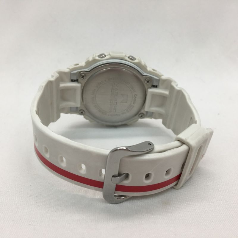 コラボ/G-SHOCK/マルボロ/DW-5600/非売品/スピード/白/赤/美品 - 時計