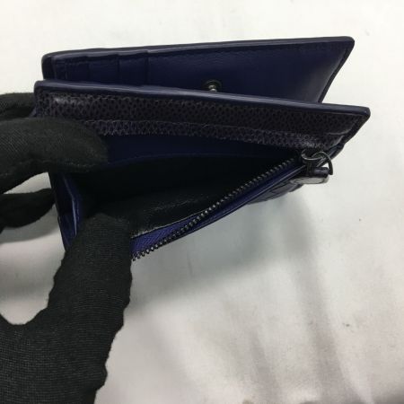  BOTTEGA VENETA ボッテガヴェネタ 二つ折り財布 イントレチャート コンパクトウォレット  パープル