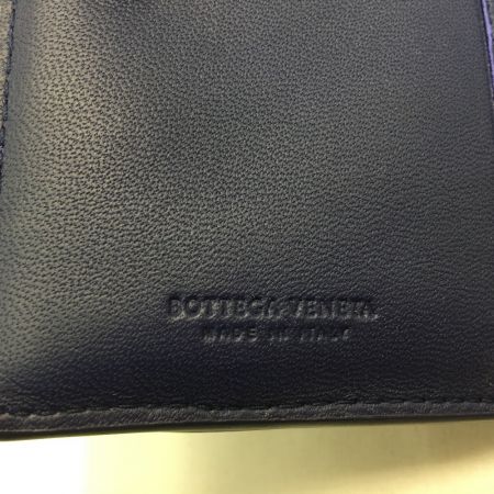  BOTTEGA VENETA ボッテガヴェネタ 二つ折り財布 イントレチャート コンパクトウォレット  パープル