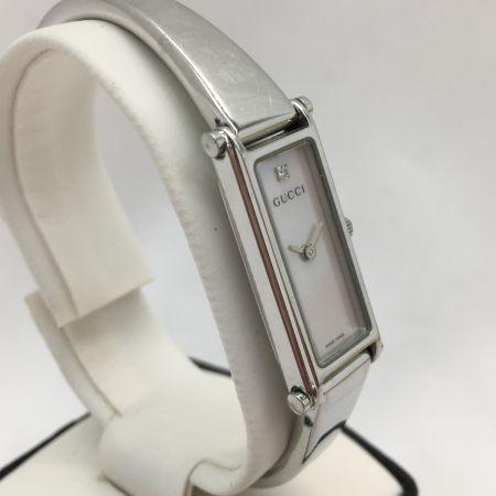  GUCCI グッチ レディース腕時計 クオーツ ピンクシェル ブレスウォッチ 1500L