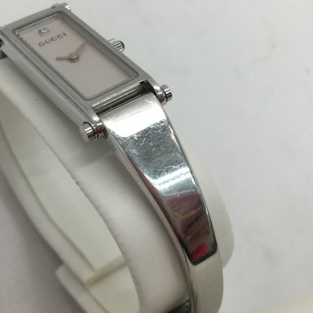  GUCCI グッチ レディース腕時計 クオーツ ピンクシェル ブレスウォッチ 1500L