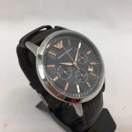  EMPORIO ARMANI エンポリオアルマーニ メンズ腕時計 クオーツ クロノグラフ レナート AR-2513