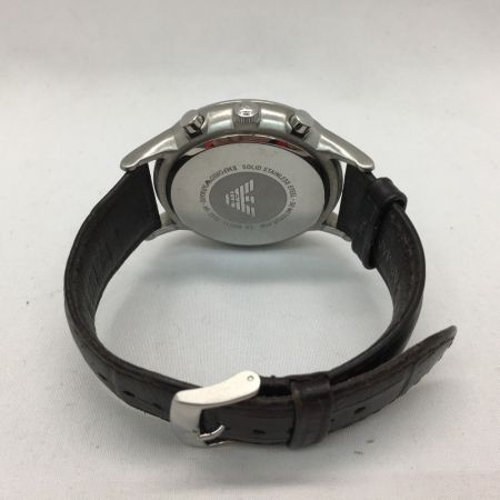  EMPORIO ARMANI エンポリオアルマーニ メンズ腕時計 クオーツ クロノグラフ レナート AR-2513