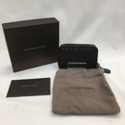 ▼▼ BOTTEGA VENETA ボッテガヴェネタ メンズ コインケース  114075 V4651 ブラック Aランク