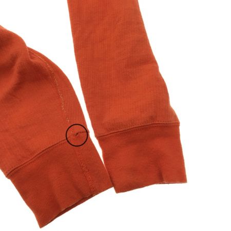  Hysteric Glamour ヒステリックグラマ メンズ ジップパーカー L オレンジ