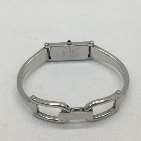  GUCCI グッチ レディース腕時計 クオーツ ホワイト ブレスウォッチ  1500L