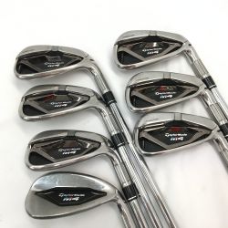 ▼▼ TaylorMade テーラーメイド M4 アイアンセット 7本 5-9.P.S REAX STEEL 90 FLEX S M4 Bランク