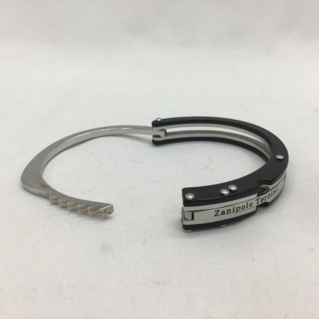  Zanipolo Terzini サージカルステンレス製 バングル ブレスレット  ZTB1807 ブラック